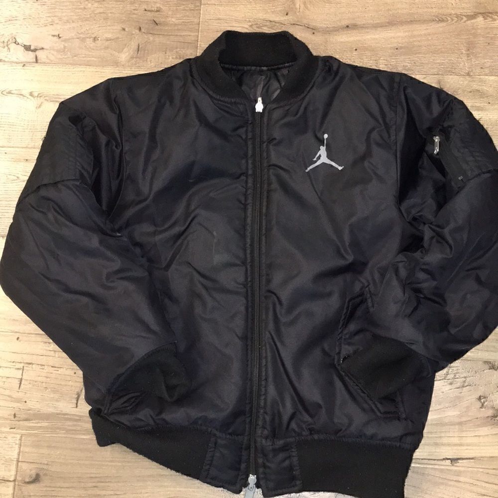 Michael Jordan reversible camo black Jacket - Picture 3 of 4